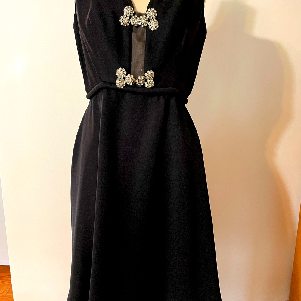 Vintage black Cocktail dress size 4